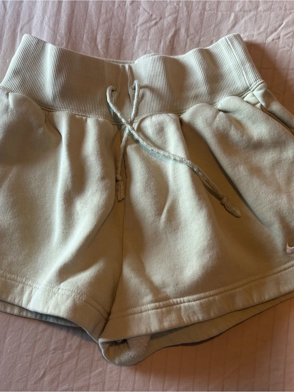 Nike Girls' Light Green, Gray & Black Shorts Trio